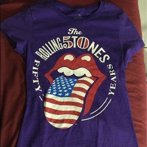 New Sz S50th anniversary Rolling Stones graphic T